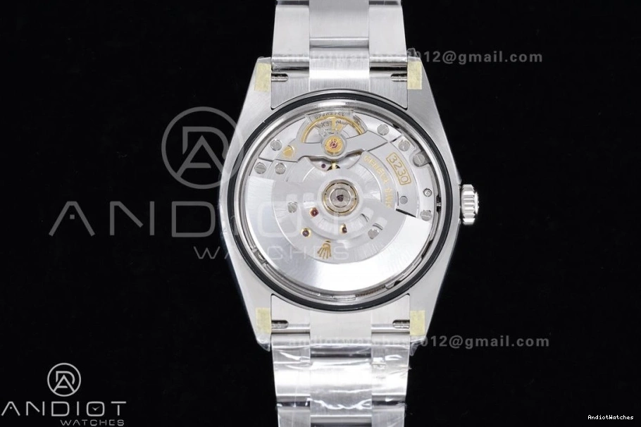 Dial 126000 V Tailored 967 Best Perpetual 904L VSF Steel Oyster DD3230 36mm Black Edition 1:1 0506